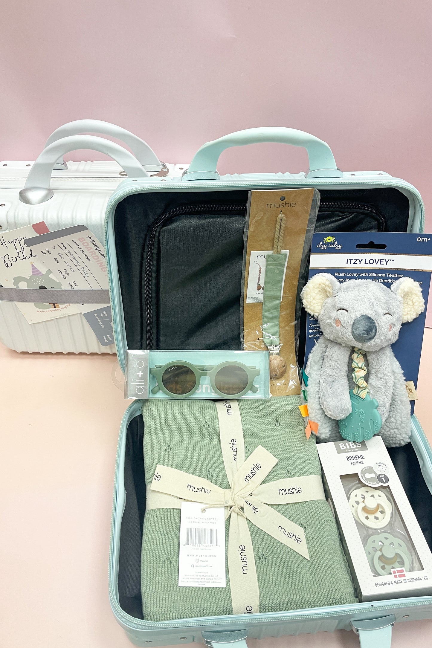 BABYTONE AIRLINE行李箱禮盒-BabyBoy(0m +)