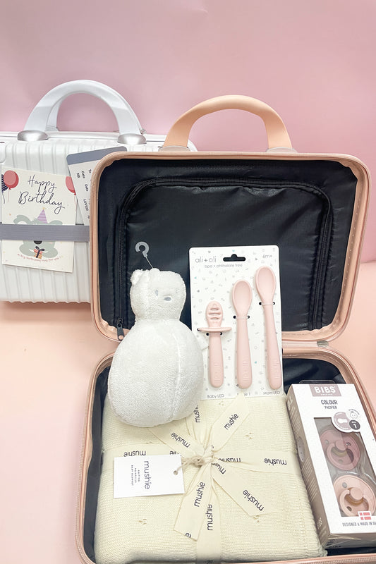 BABYTONE AIRLINE行李箱禮盒-Baby Girl (0m +)