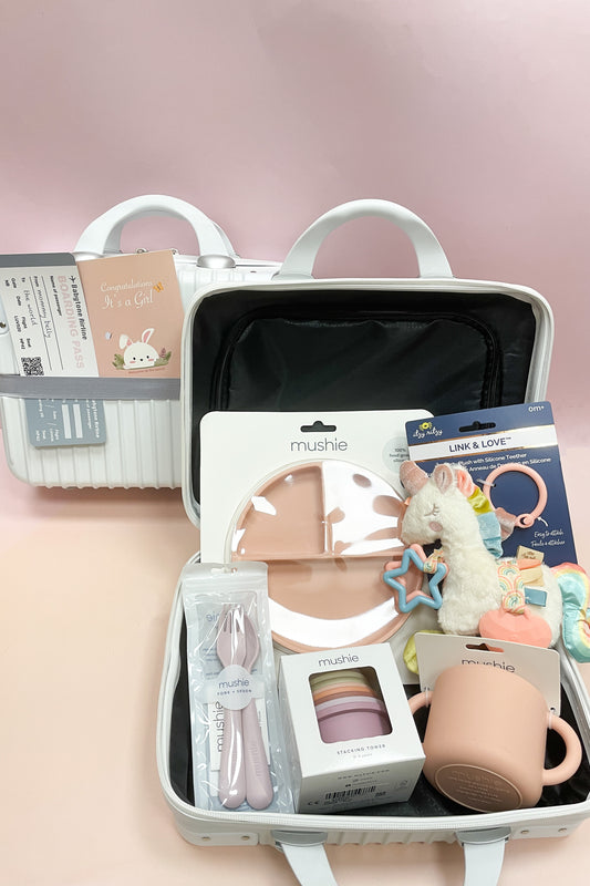 BABYTONE AIRLINE行李箱禮盒-Baby Girl(12m +)