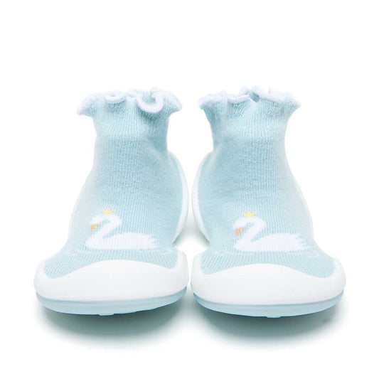 韓國Komuello襪子學步鞋-Swan Lake
